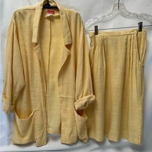 Vintage 2 piece skirt suit